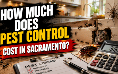 How Much Does Pest Control Cost in Sacramento?