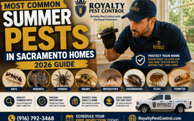 Most Common Summer Pests in Sacramento Homes (2026 Guide)